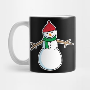 'Christmas Cute Snowman' Funny Snowman Christmas Mug